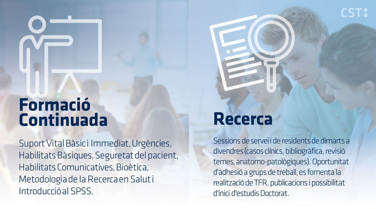 CSTerrassa's tweet photo. 👋🏽 Si ets resident i estàs pensant a especialitzar-te en #MedicinaInterna, coneix-nos i fes la residència amb nosaltres ❗️

📢Vols saber-ne més ❓ 
📱 Contacta amb la nostra unitat docent a https://t.co/hubMMYVUdq https://t.co/TO6gPecwsm
