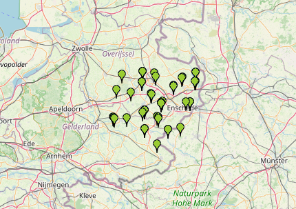 **NEW NETWORK**  Data from the TWENTE network in the Netherlands has been added to the ISMN! In 44 different locations soil moisture and temperature is measured in 5, 10, 20, 40 and 80 cm depth. Data is available from 2008-11-12 until 2021-01-01