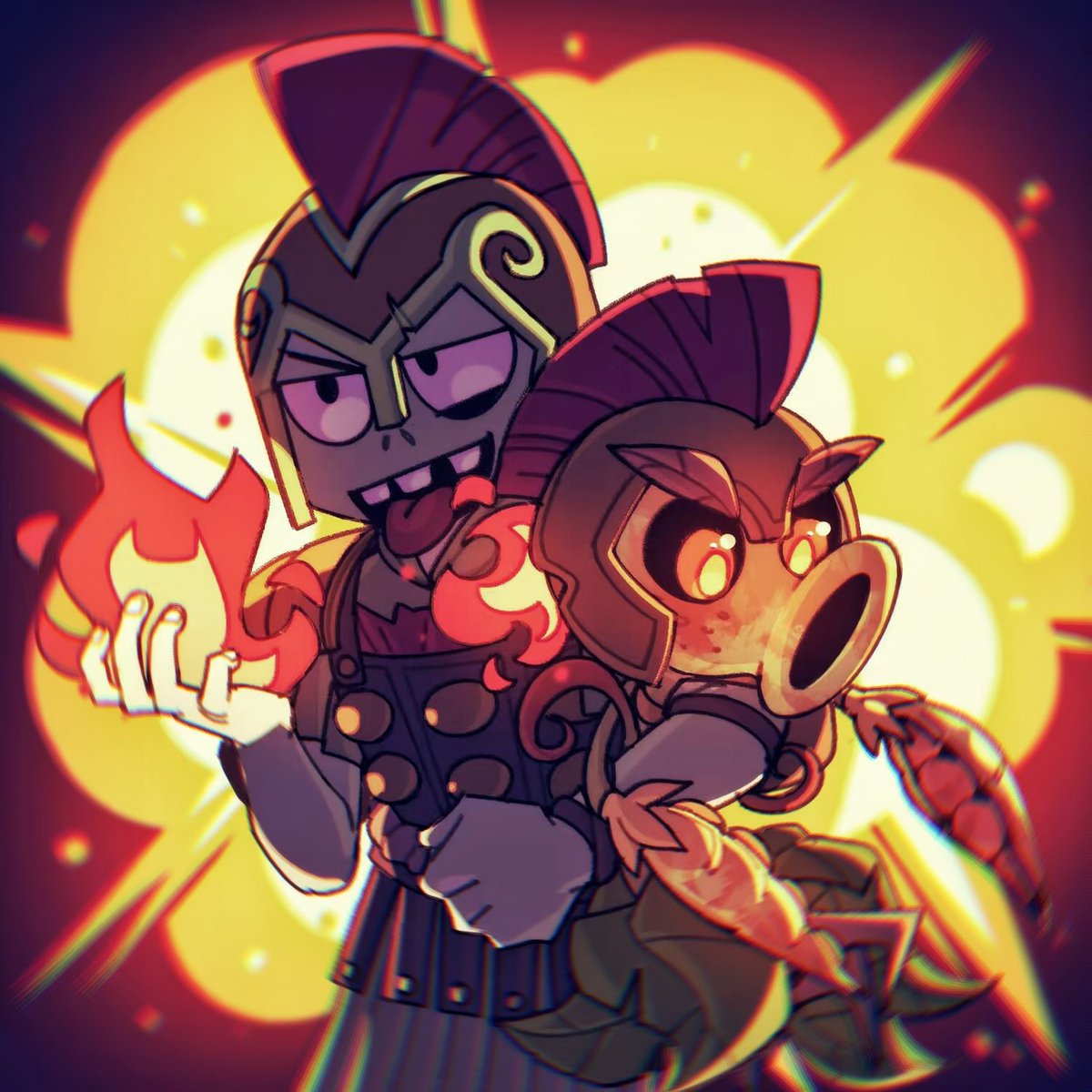 _shxtx's tweet photo. LET'S FIRE
#pvz #pvzfanart #pvzgw #pvzgw2 #plantsvszombies https://t.co/ypcmTUl5ff