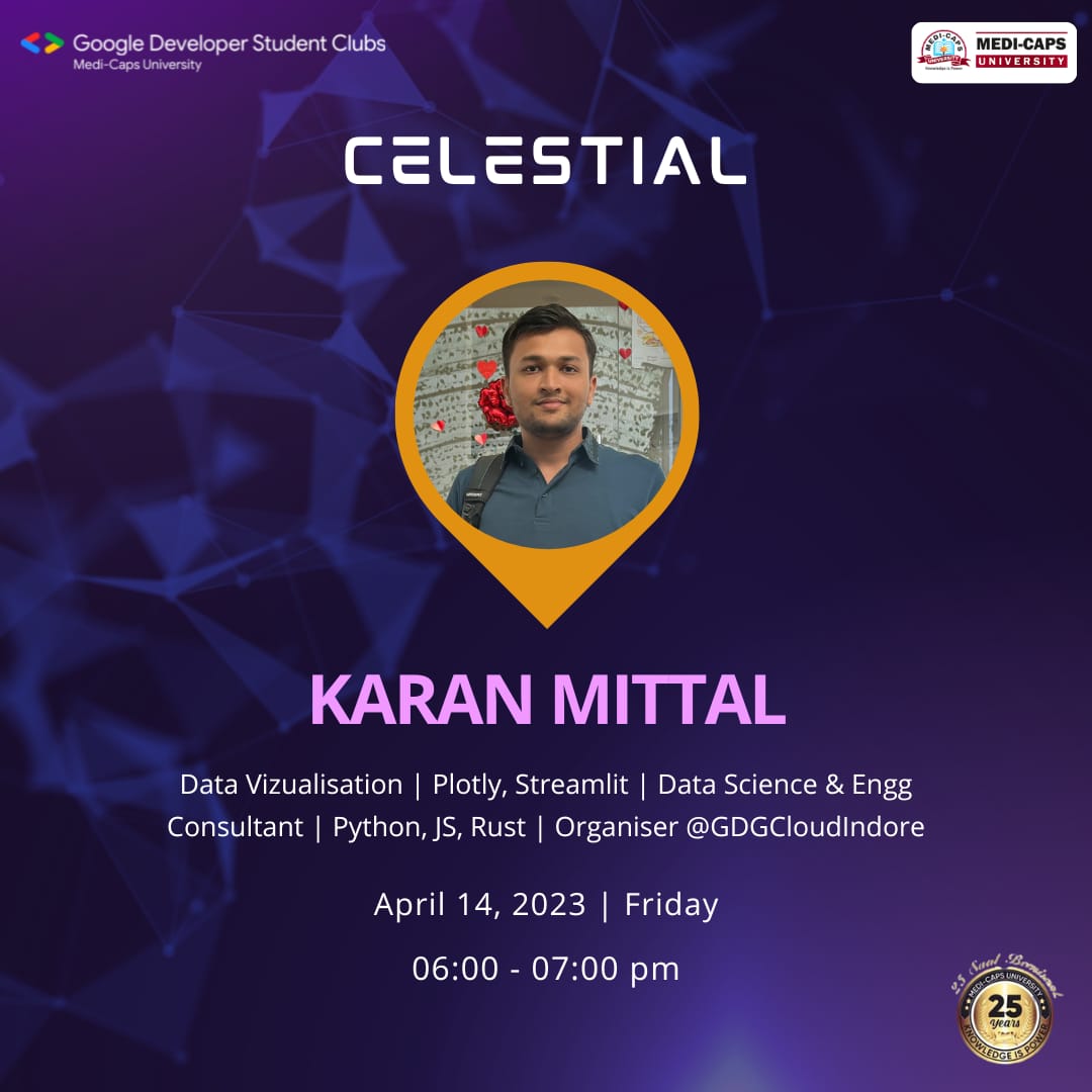 Join us for ARTILECTUAL DAY 2: Mind vs Machines, an epic battle of man vs machine in the world of AI. Hear from esteemed speaker Mr. Karan Mittal in sessions Celestial. Buckle up for a crazy adventure! 😎 #ARTILECTUAL #MindVsMachines 🔗:meet.google.com/wgd-peay-cfi"