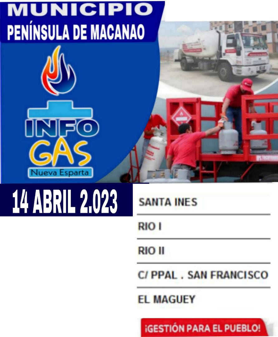 14Abril🇻🇪 | Continúa La Distribución del Gas En Península de Macanao👈