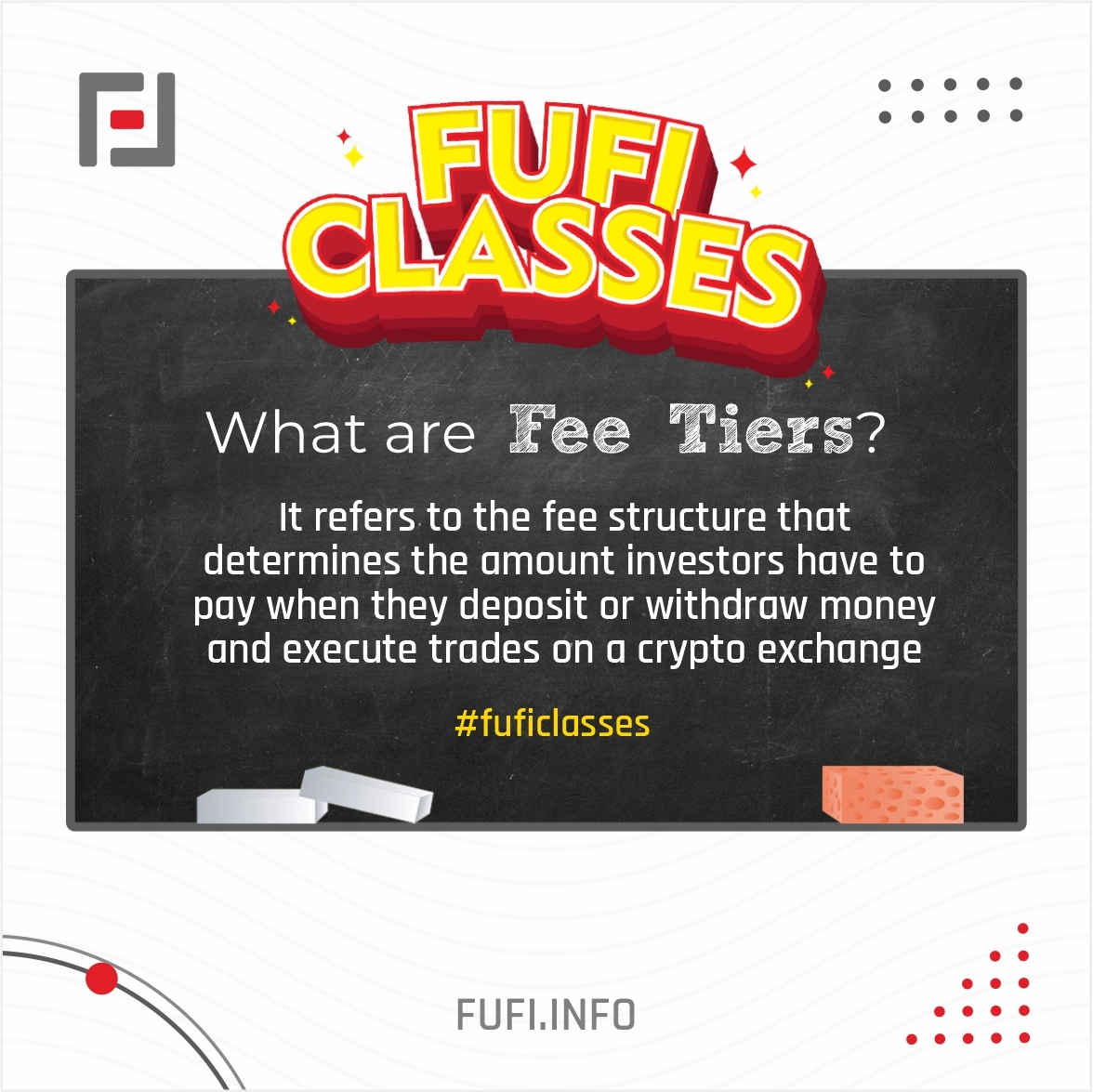 futuresfinance's tweet photo. It is important to remember that every exchange has its own fee structure that depends on the volume and types of trades.
.
.
#FutureFi #fuficlasses #cryptofee #cryptotax #newcryptopolicy #cryptopolicy #tradecrypto #cryptotrading #cryptocurrency https://t.co/fbl4ICLoJ8