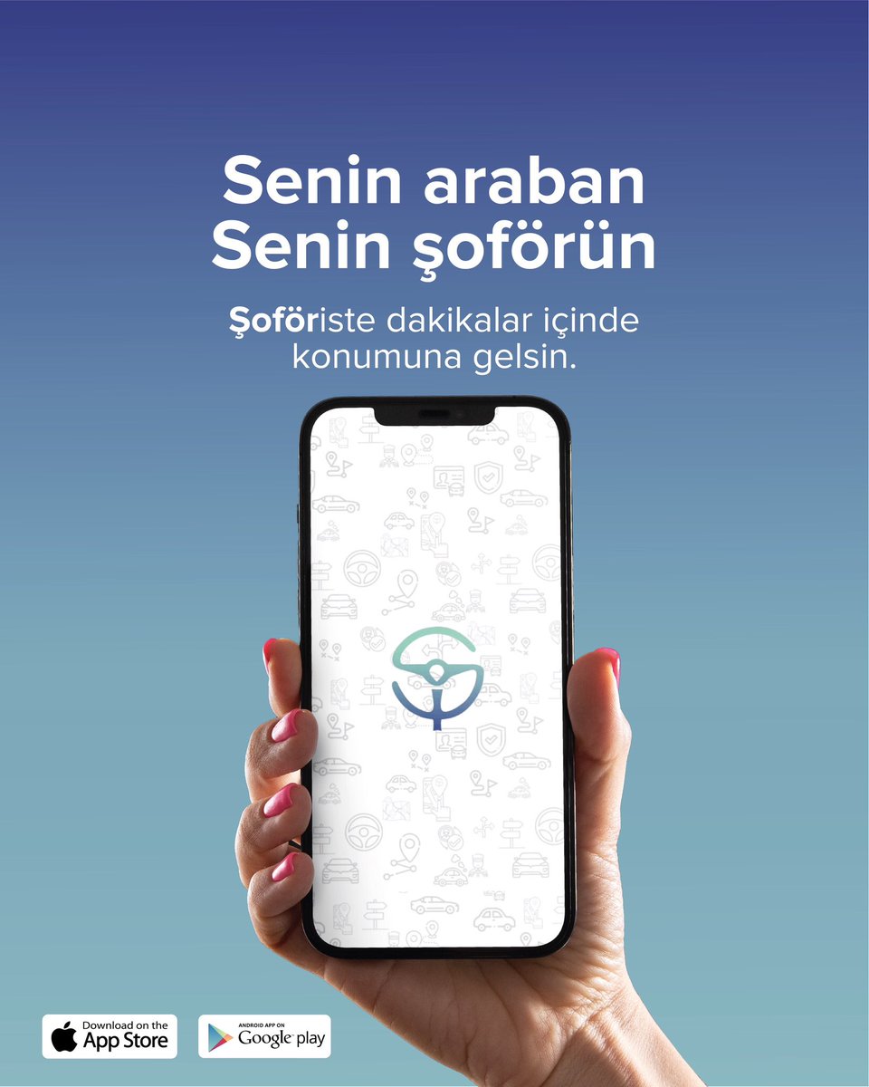 Senin araban, senin şoförün!🚘 🧑🏻‍✈️ 
Şoföriste ile profesyonel şoförün 30 dakikada konumunda!

📱 Şoföriste hesabına giriş yap,
🗺 Rota, tarih ve saatini belirle,
🧾 Yolculuk ücretini hesaplayarak ödemeni kartla tamamla,
🧑🏻‍✈️ Profesyonel şoförler konumuna gelsin!

#Şoföriste