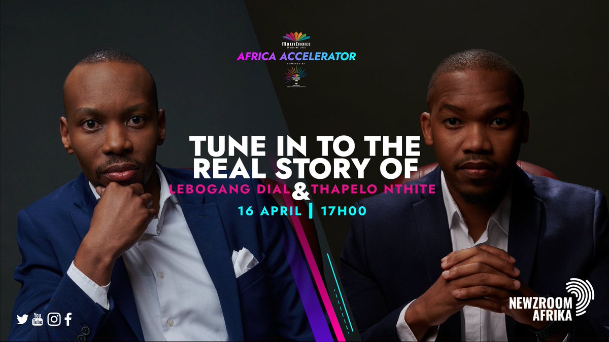 Newzroom405's tweet image. [COMING UP AT 5PM] The real story of Lebogang Diale and Thapelo Nthite. #Accelerator2023 @MultiChoiceGRP