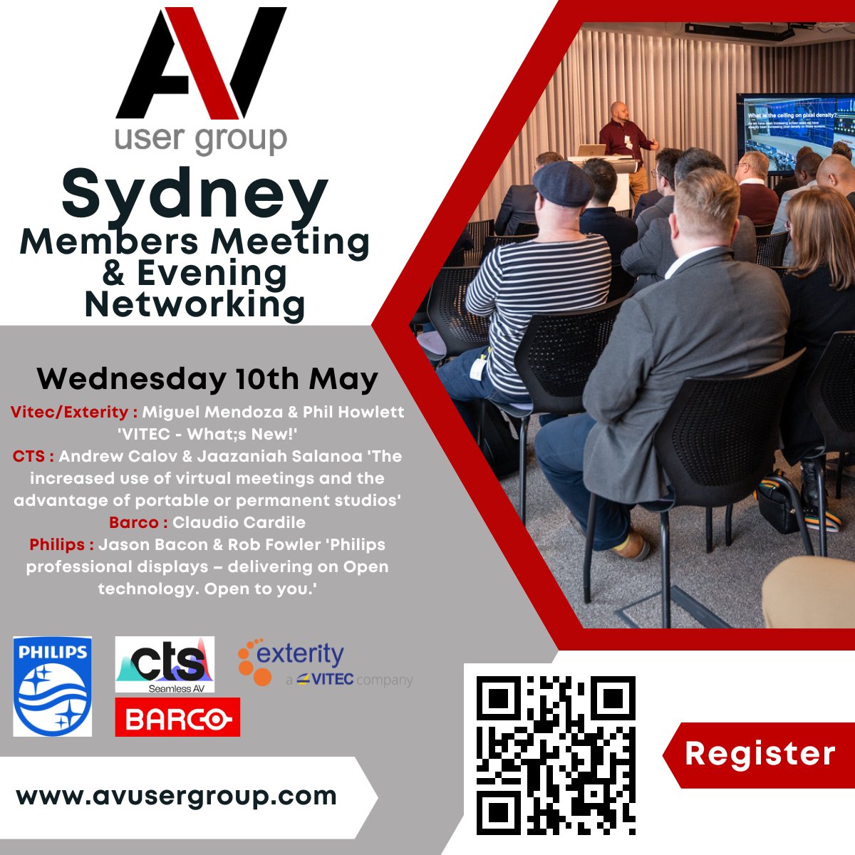 AV User Group tweet media