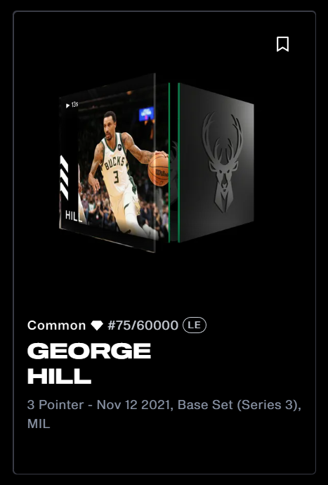 SportsWhales's tweet photo. The Playoffs are here. A giveaway is in order. How many Bucks fans out there think they will have redemption against the Celtics this year? Here's a S3 #75 moment of George Hill putting some pain on the Celtics. Like, follow, retweet and comment your TS username. @NBATopShot https://t.co/RwECMkg46j