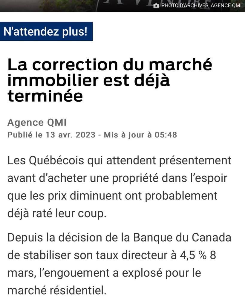 CaPerreault's tweet photo. Dans certains marchés de la grande région métropolitaine de Montréal, nous avons constaté une légère correction des prix depuis septembre dernier. Mes clients acheteurs ont pu profiter des meilleures opportunités lors de mes transactions de cet hiver. Le… https://t.co/q1uvnlzufJ https://t.co/1eQnNmQgWd