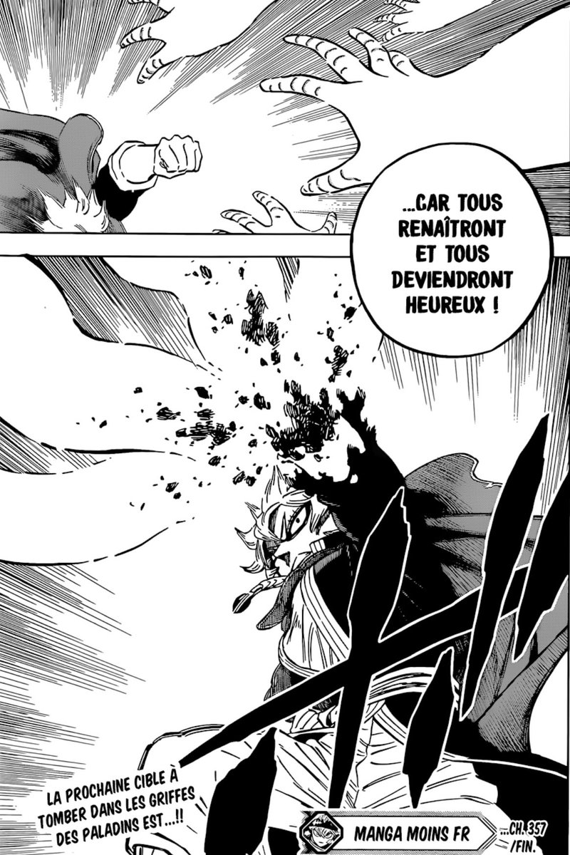 Syncrow's tweet photo. #BC357 #BLACKCLOVER357 #BLACKCLOVER
Mais nooooooon le prochain chapitre va être légendaire, Mereoleona va finir dans l’autre camp, ça pue de fou pour le royaume de Clover ♣️ https://t.co/cYX1EZzLqH