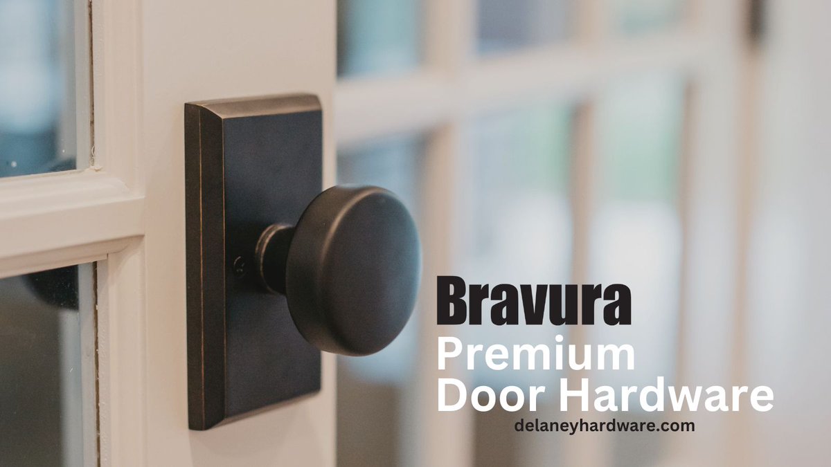 Happy Friday 👋🏾
.
.
.
Celebrate National Gardening Day by browsing our premium handlesets and door hardware! A perfect compliment to your elegant exterior 🌼

delaneyhardware.com/brand/bravura/…