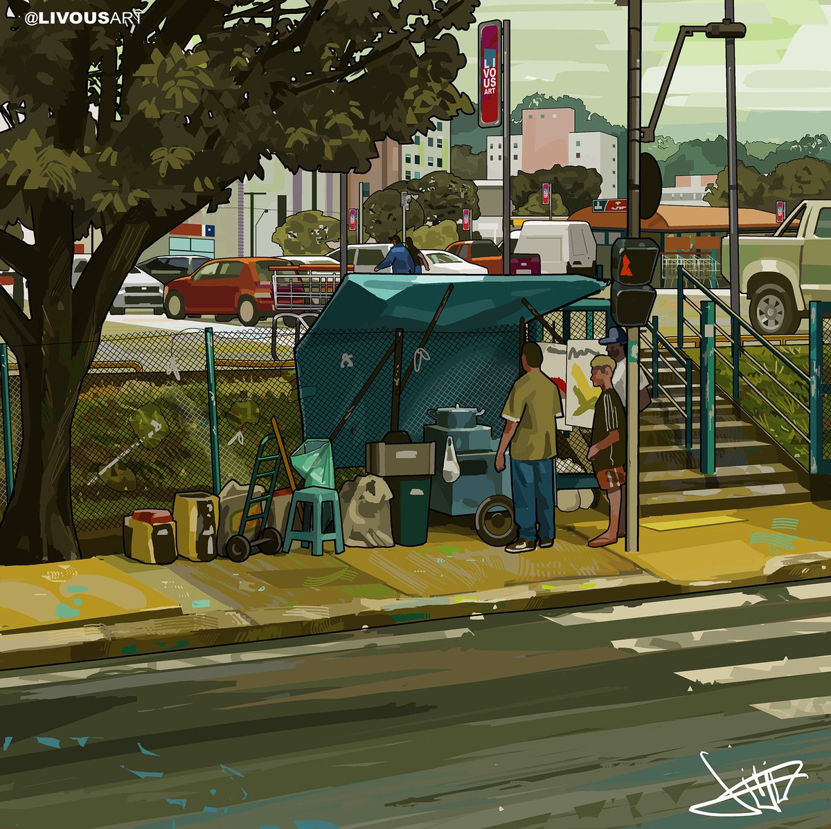 livousart's tweet photo. brazilian streets https://t.co/iqPAsF6dou