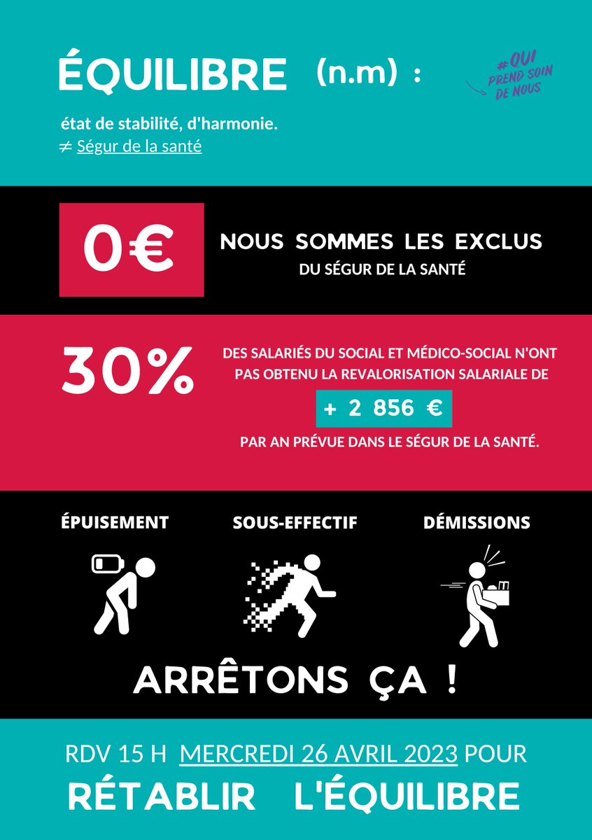 Adapeideslandes's tweet photo. Nous avons été écoutés, 💬
Nous devons être entendus, 👂
Nous demandons au gouvernement :
👉L’extension de la SEGUR à tous les professionnels du secteur médico-social avec un effet rétroactif depuis avril 2022. 

📢MERCREDI 26 AVRIL A 15 h, Bordeaux, Parvis des droits de l’Homme. https://t.co/tJXoBVuKn2
