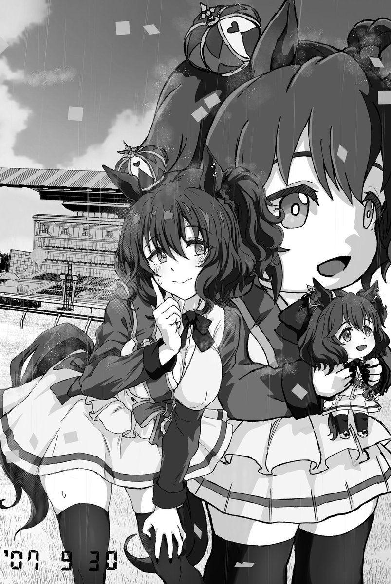 ウマ娘、今んとこはこの4枚がお気に入りかもー 