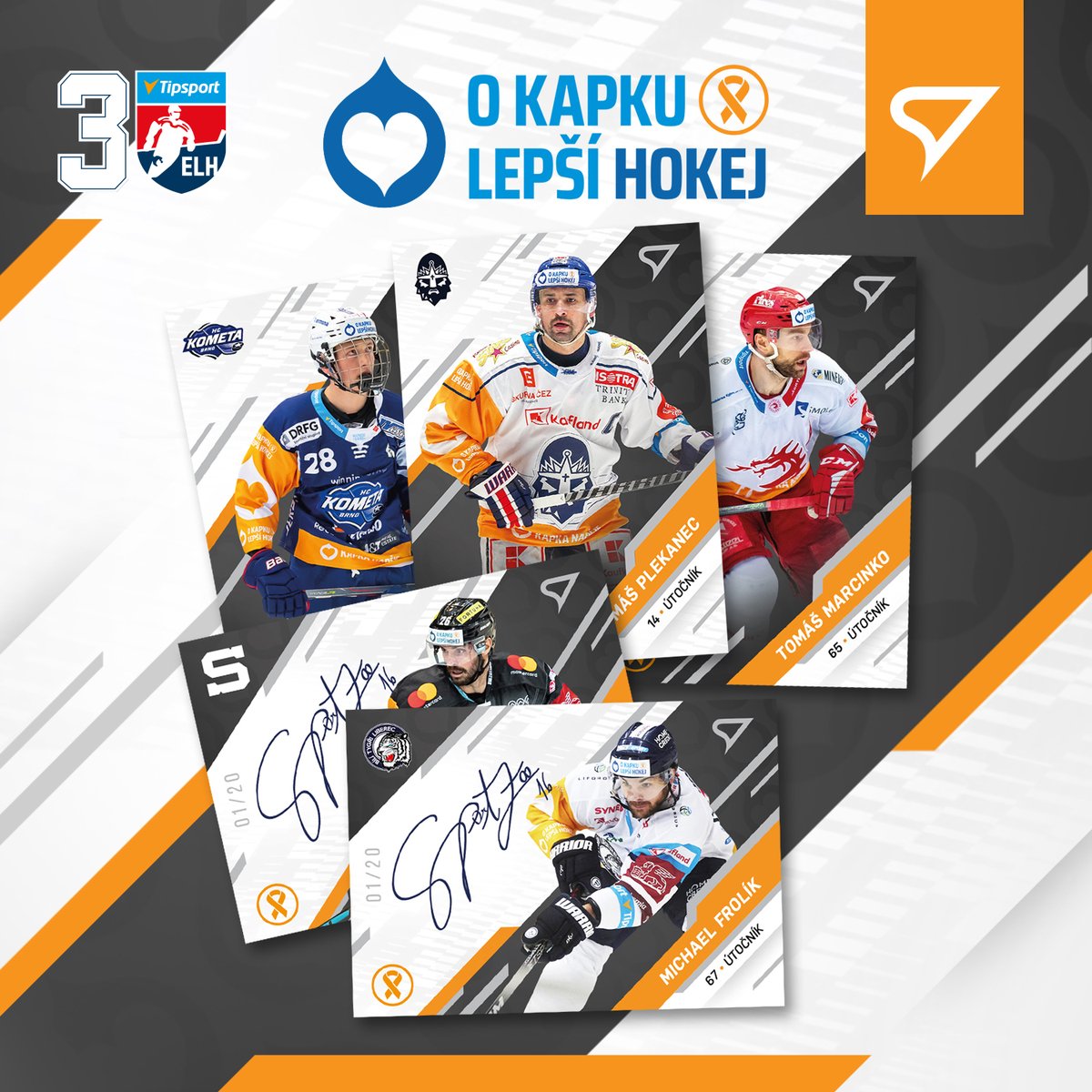 hokejkacz's tweet photo. Zřejmě poslední šance, jak ještě navýšit famózních 927 111 Kč pro NF Kapka naděje. Kartičky @telhcz #okapkulepsihokej jsou v prodeji!
➡️ https://t.co/GR0IeuAq6c https://t.co/Q0dJS7Q4FD