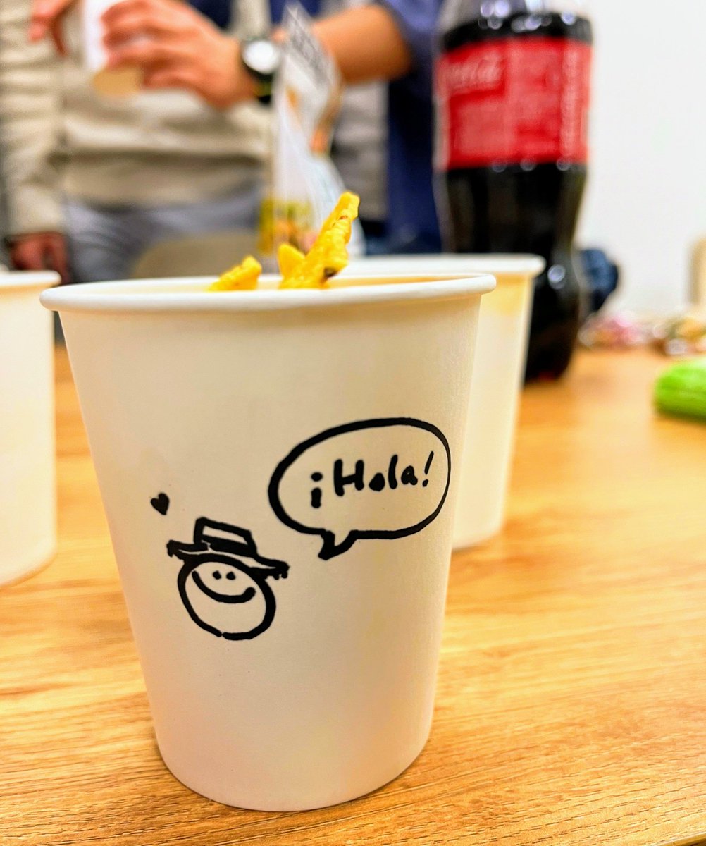 nice_na_choice's tweet photo. ¡みんナ〜チョり〜ス!

東大文科一ニ類11組の五月祭公式アカウントです🇪🇸
みんなフォローしてなちょす！ナチョスって何やねんって思うひとは食べに来てなちょす💃✨
#五月祭2023 　#東大　#東京大学
#五月祭 https://t.co/8TVW31Y9Jg