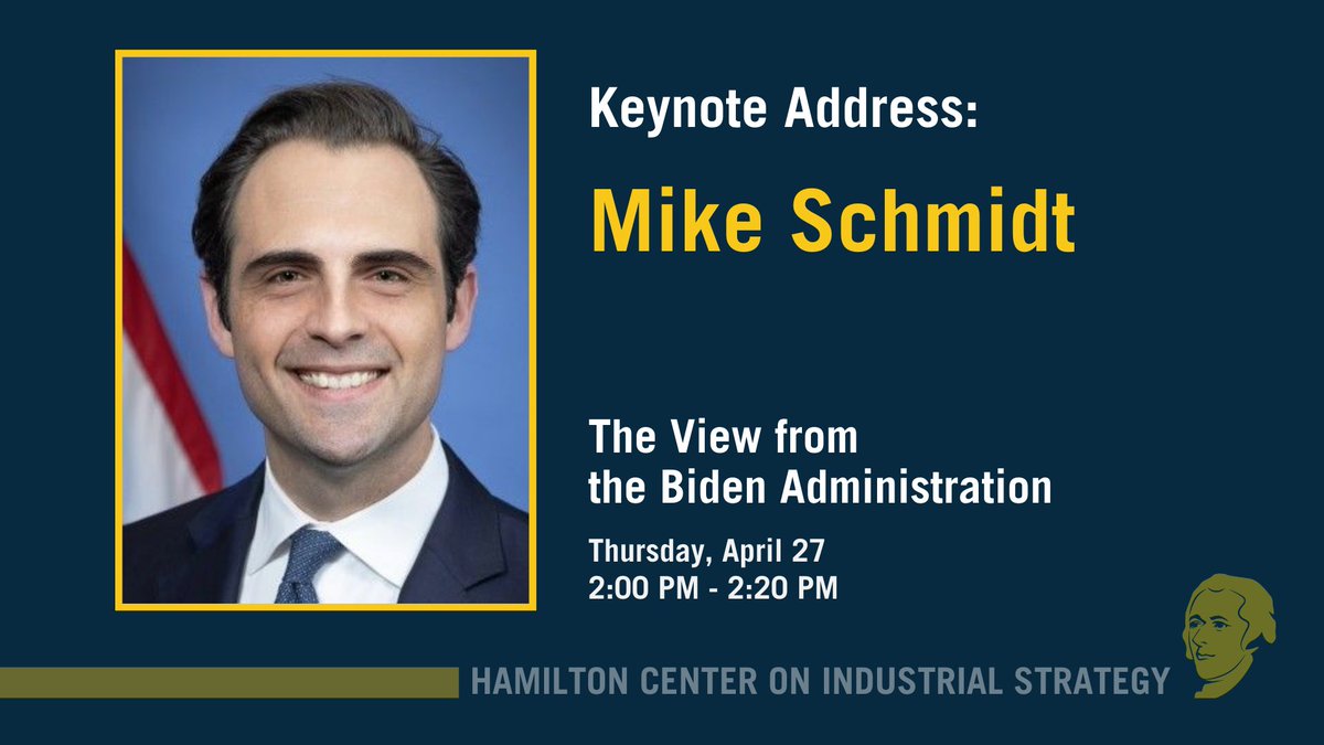 ITIFdc's tweet photo. APRIL 27: Join us #inperson to hear #keynote remarks from Director of the #CHIPSProgram Office, Mike Schmidt. RSVP now! #WWHD https://t.co/LlD3QglbdY https://t.co/RYnU0JVztk