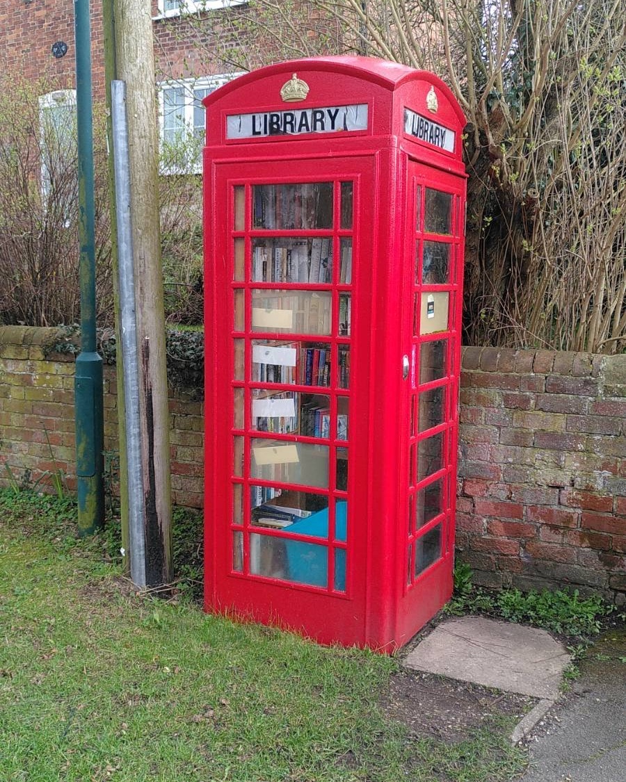 For all the non-Brits out there, the phonebox libraries are an institution in our villages. Do you have anything like this where you live?

#LittleLibrary #BookNerdsUnite #ReadingIsSexy