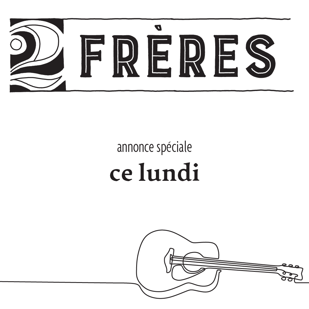 2Freres's tweet photo. 🤫 Lundi, on va avoir quelque chose de ben l'fun à vous annoncer!

D'ici là, profitez bien du beau temps! ☀️ https://t.co/vqPu0mhx7D