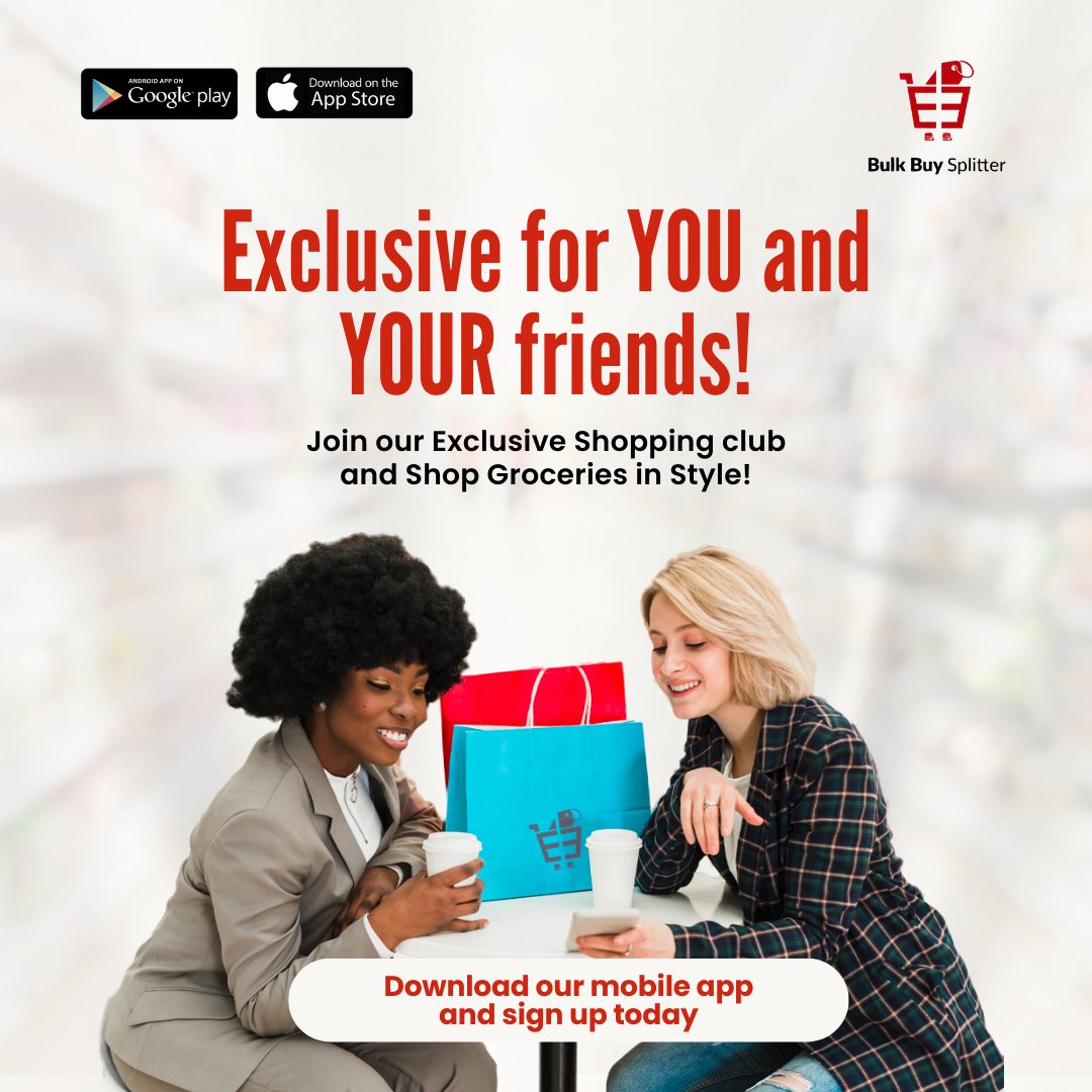 Connect with your squad, local shops, and savvy shoppers to score amazing discounts on bulk purchases!

Don't miss out on the ultimate shopping experience. Join BBS Wholesale today!

#BBSwholesale #BBS #ConvenienceIsKey #BBSsmartsaver