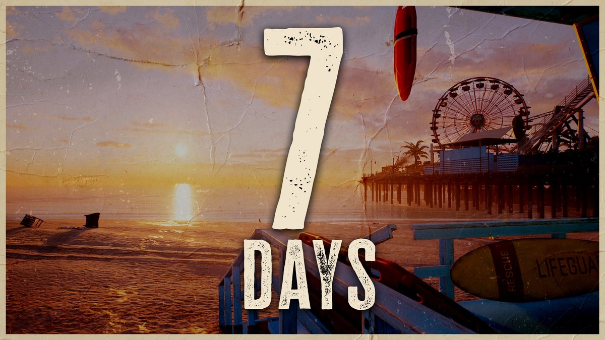 We're ready. Are you? One week left.

#DeadIsland #SeeYouInHELLA