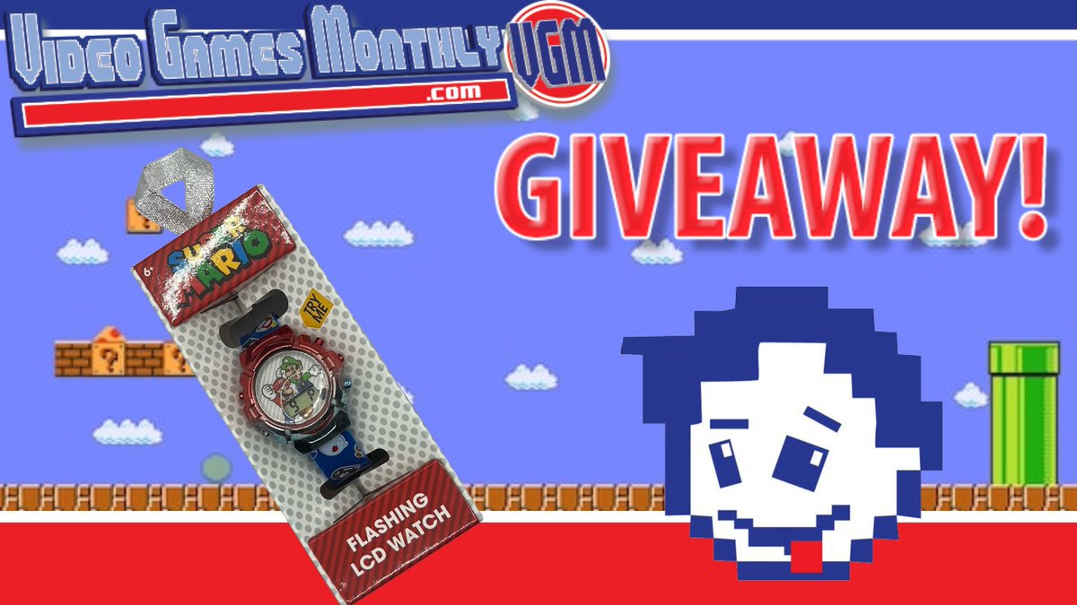 vidgamesmonthly's tweet photo. 📢 Mario Watch #GIVEAWAY📢

Up for grabs this time is this super cool Mario Watch!

To enter, just 

♻️RT This Post!
🙋Tag A Friend!
👍Like This Post!
🏃‍♂️Follow Us!

Ends 4/21! Get additional entries on our other Socials! https://t.co/F73Chuu0fg