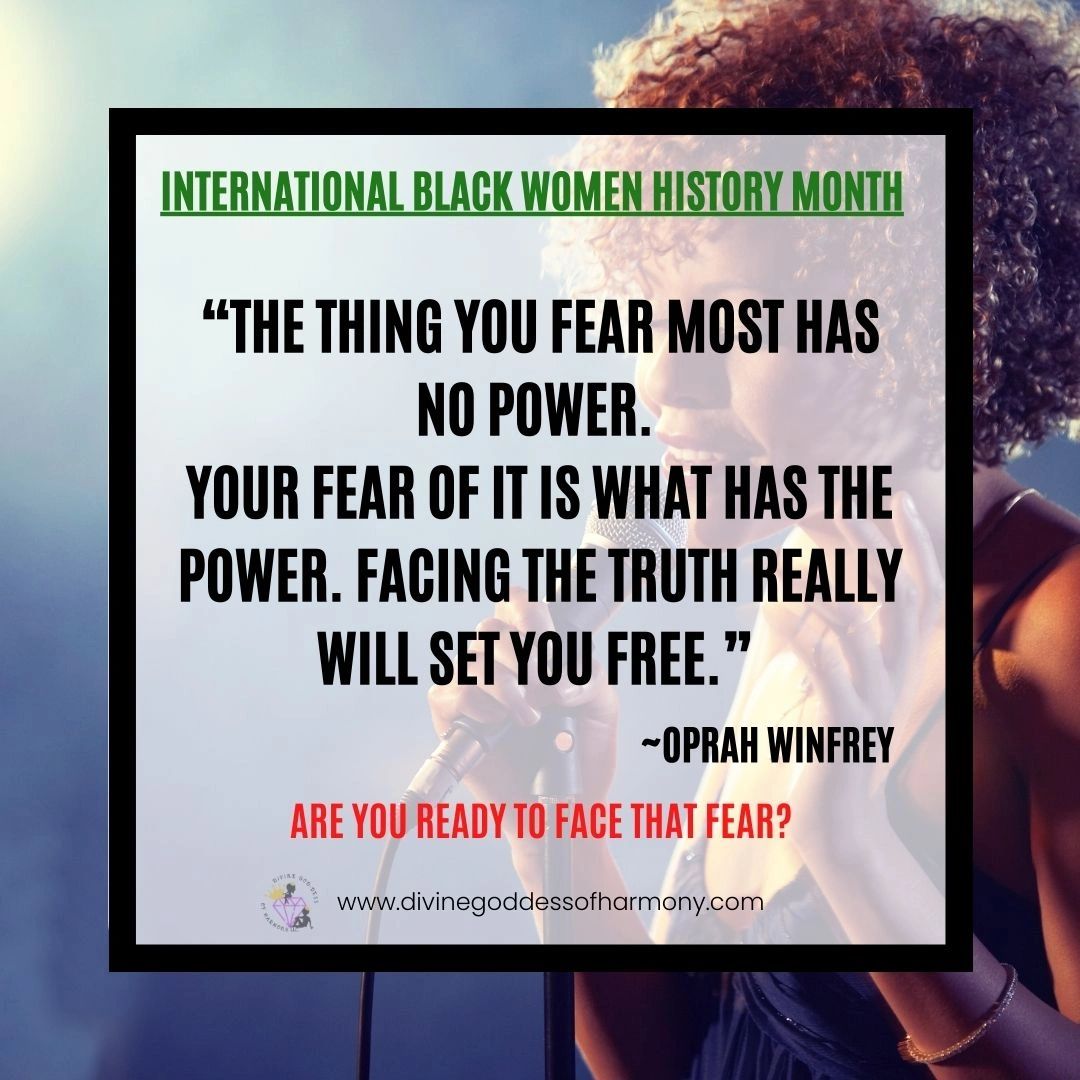 ladytea2017's tweet photo. How does your fear control you? Take back that POWER!
.
#IBWHM #blackwomen #melanin ~Khanya, Love &amp; Blessings 💜🙏🏾🦋 LadyTea 👑~ #LOVE #inspiration #community #share https://t.co/dh8cJgChSV