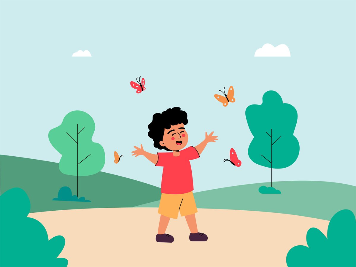 duckleap's tweet photo. Kid Chasing Butterflies Illustration
Download: https://t.co/6391Bx552t #illustration #free #freeillustration #graphicdesign #vectorart #digitalart #art #vector #vectorillustration #characterdesign #character #cuteillustration #butterfly #butterflies #springillustration https://t.co/tFW1xoW5DK