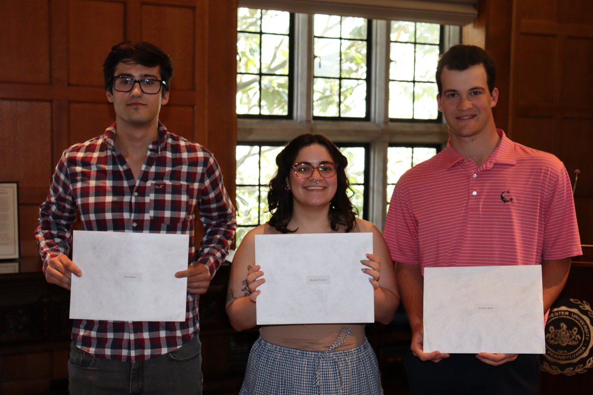 WCU_Physics's tweet photo. We have amazing students! Some photos from the 26th Annual Physics Awards Ceremony.  Congrats to Zachary Brandreth, Matthew Braun, Chris Barns, Nick Gray, Alec Piccone, Logan Suchanec, Rumana Alam, Soren Basol, Murphy Pyankov, and Connor Strine for their recognition. https://t.co/R4X3rvH8iq