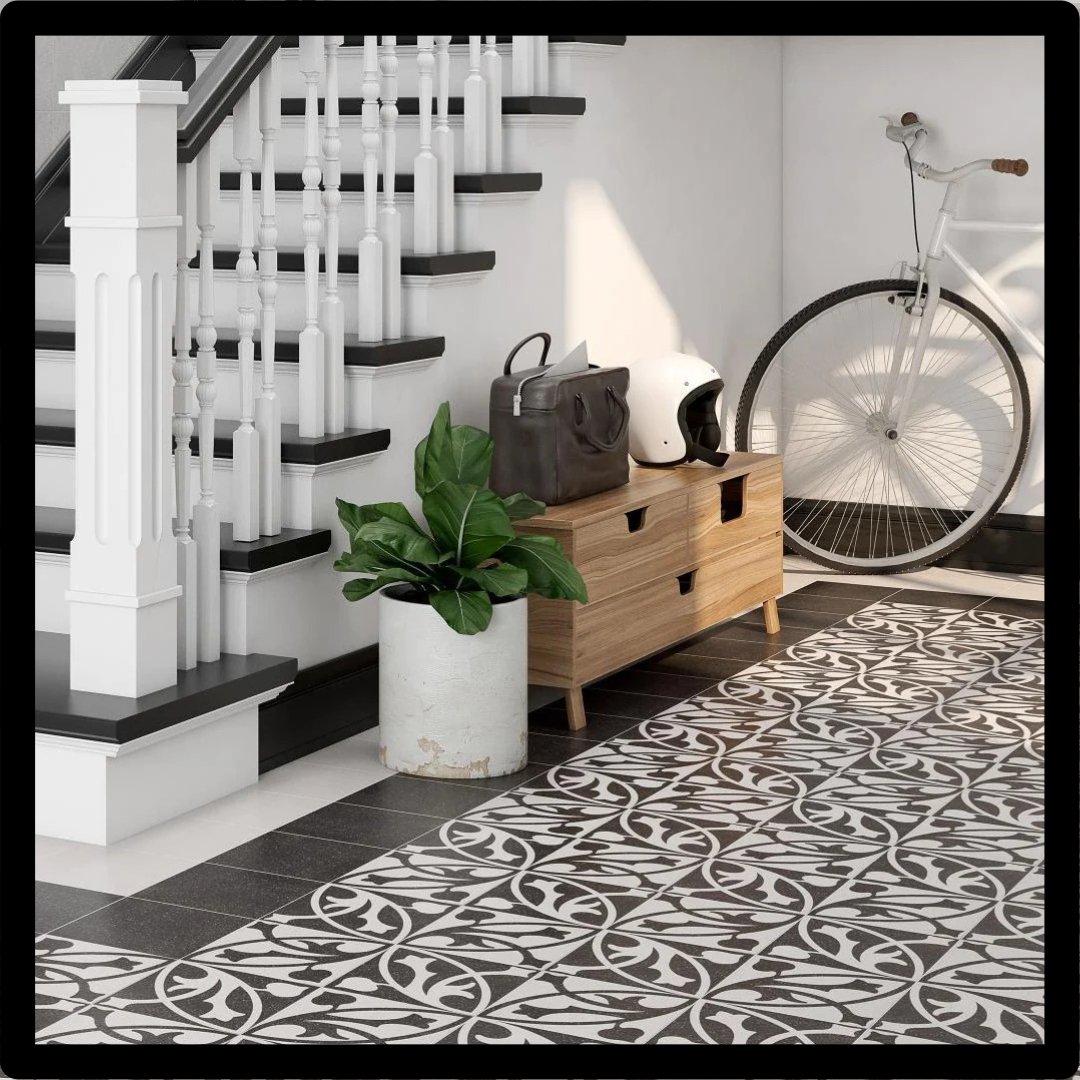 The Erte Nero Terrazzo #Deco #Décor #tile will help you create interesting features in your #unique space.

View Online: evalution.co.za/products/deco-…

#evalutionflooring #luxuryspaces #decorflooring #somethingdifferent #parquet #blackandwhitepattern #bloubergstrand #designideas