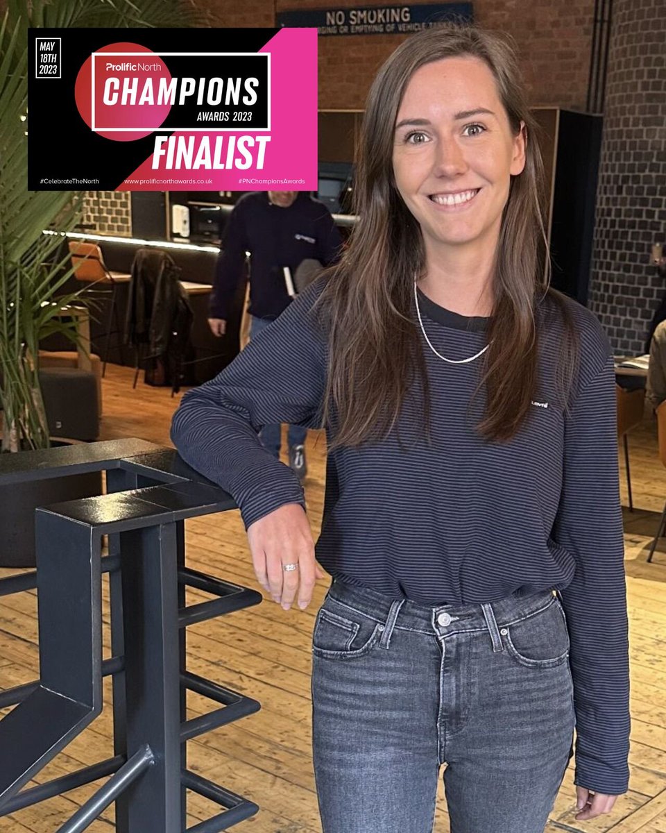 Social__Trinity's tweet photo. Our very own Lauren Hughes has been nominated for Prolific North's Young Rising Star Award! 🌟

We'd love your support to help her win the award.

Voting takes less than a minute👇
https://t.co/WbvNIq0Gow
#Manchester #Marketing #FridayFeeling https://t.co/JCetx7E2Jx