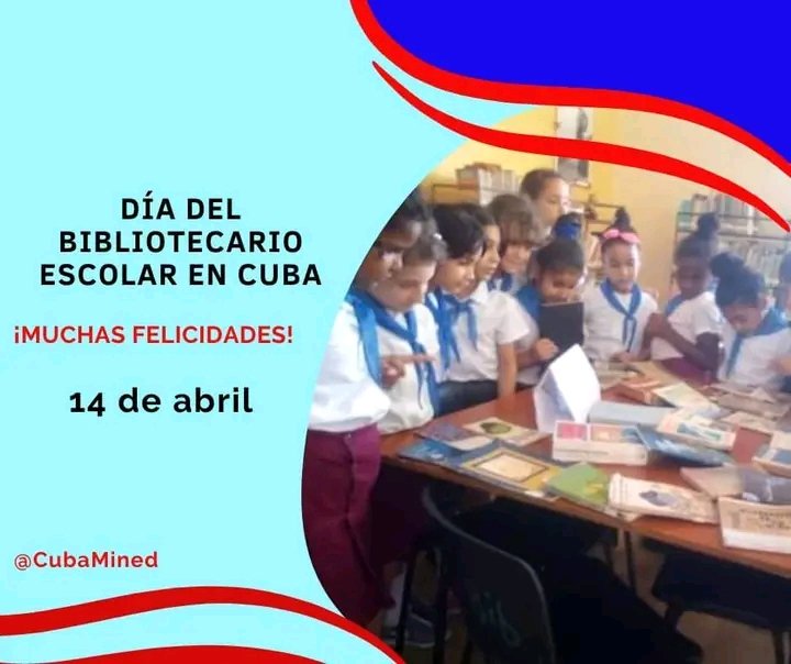 El Consejo de Dirección quiere felicitar a las bibliotecarias de nuestro centro por su día. ¡ Muchas felicidades!
#EducacionSanctiSpiritus
#SanctiSpiritusEnMarcha
#CubaMined
#enseñanzatecnicaprofesional
<a href="/CubaMined/">MINED</a> 
@EnriqueMaiquel 
<a href="/YoslaineLago/">Yoslaine Lago Franci</a> 
<a href="/mansodiaz71/">Alexander Manso Díaz</a>