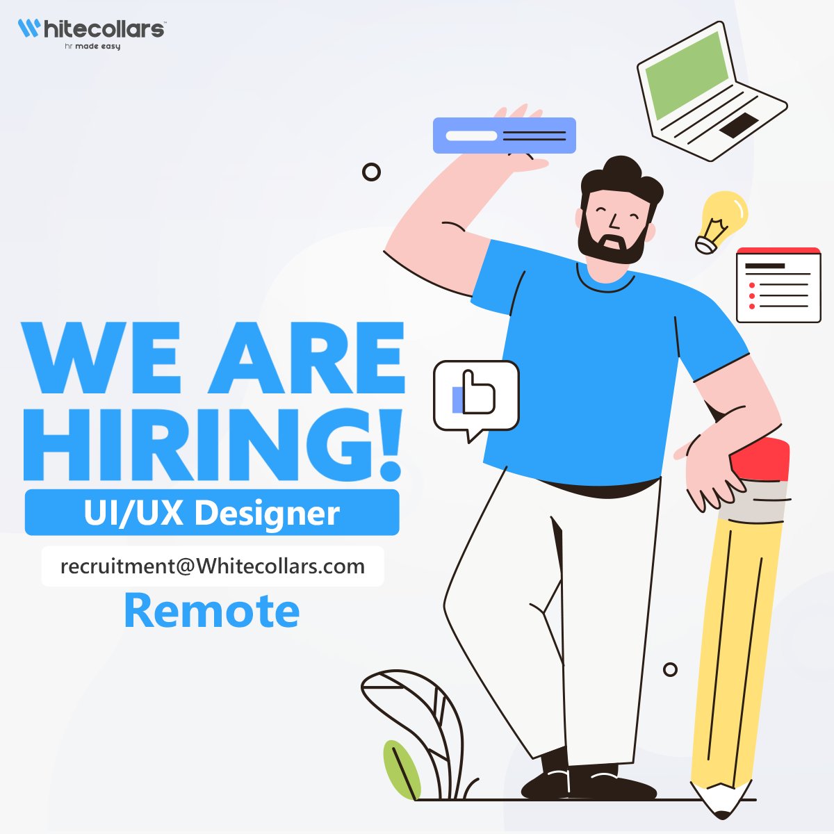 Whitecollarshrm's tweet photo. Hiring Remote UI/UX Designer for innovative software startup empowering youth to develop high-quality solutions. Join now: https://t.co/n0DYJW5O6l
#RemoteUIUXDesigner #SoftwareStartup #YouthEmpowerment #InnovativeSolutions #PassionateDevelopers #JoinUsNow https://t.co/9FJSxLmak2