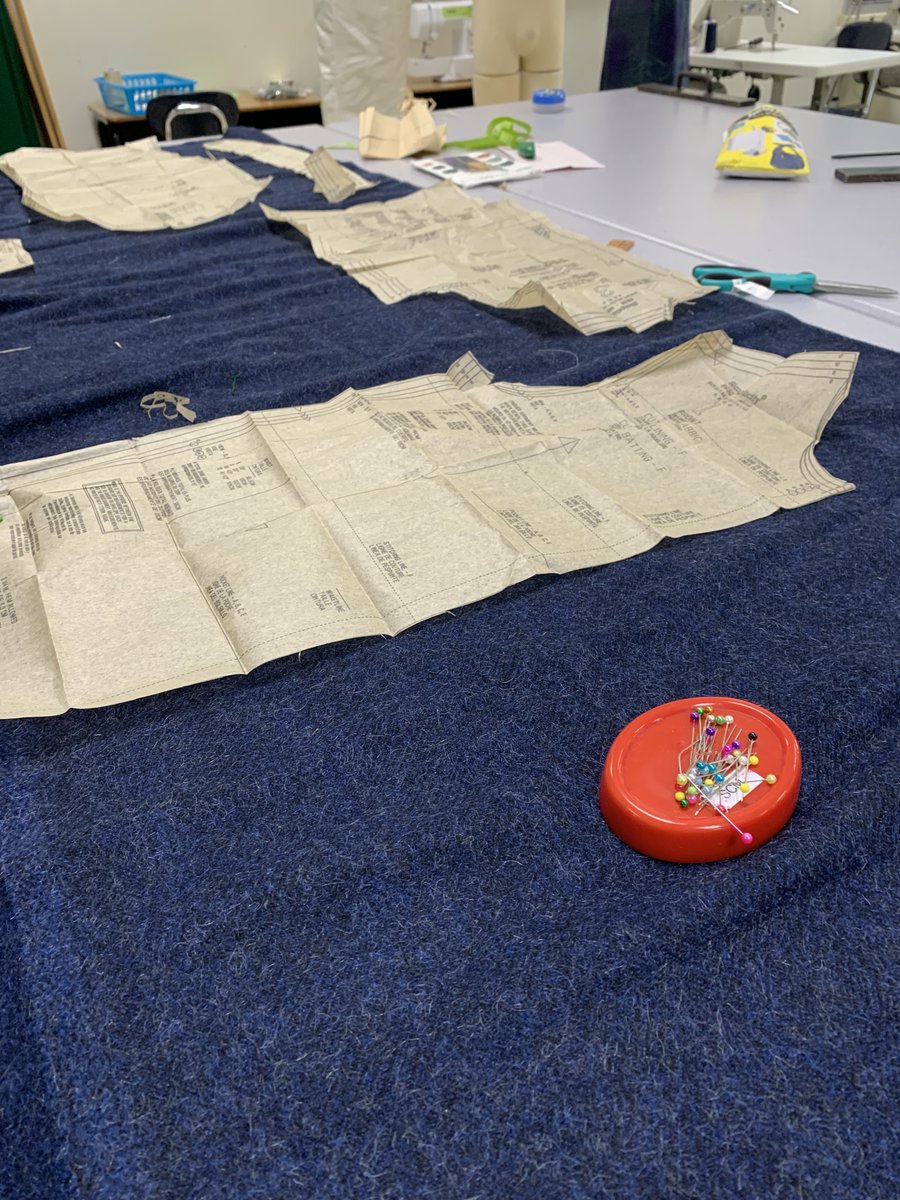 RdgMuhlCTC's tweet photo. Our next program is Sewing & Clothing Manufacturing! 👕
Students are preparing garments for the Fashion Show, which is open to the public! It will be held May 10 at 6:30 pm. Tickets are $5 (RMCTC student tickets are $3). Come out and support our SCM students!
#rmctc #sewing https://t.co/Q3YI70RNgC