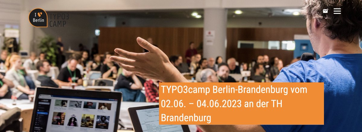 Typo3 Camp: Als Sponsoren haben wir ein Ticket zu verschenken: Schreib uns, wenn Du dabei sein willst!  agile.coach/de/2023/typo3-… #typo3 #barcamp #Berlin