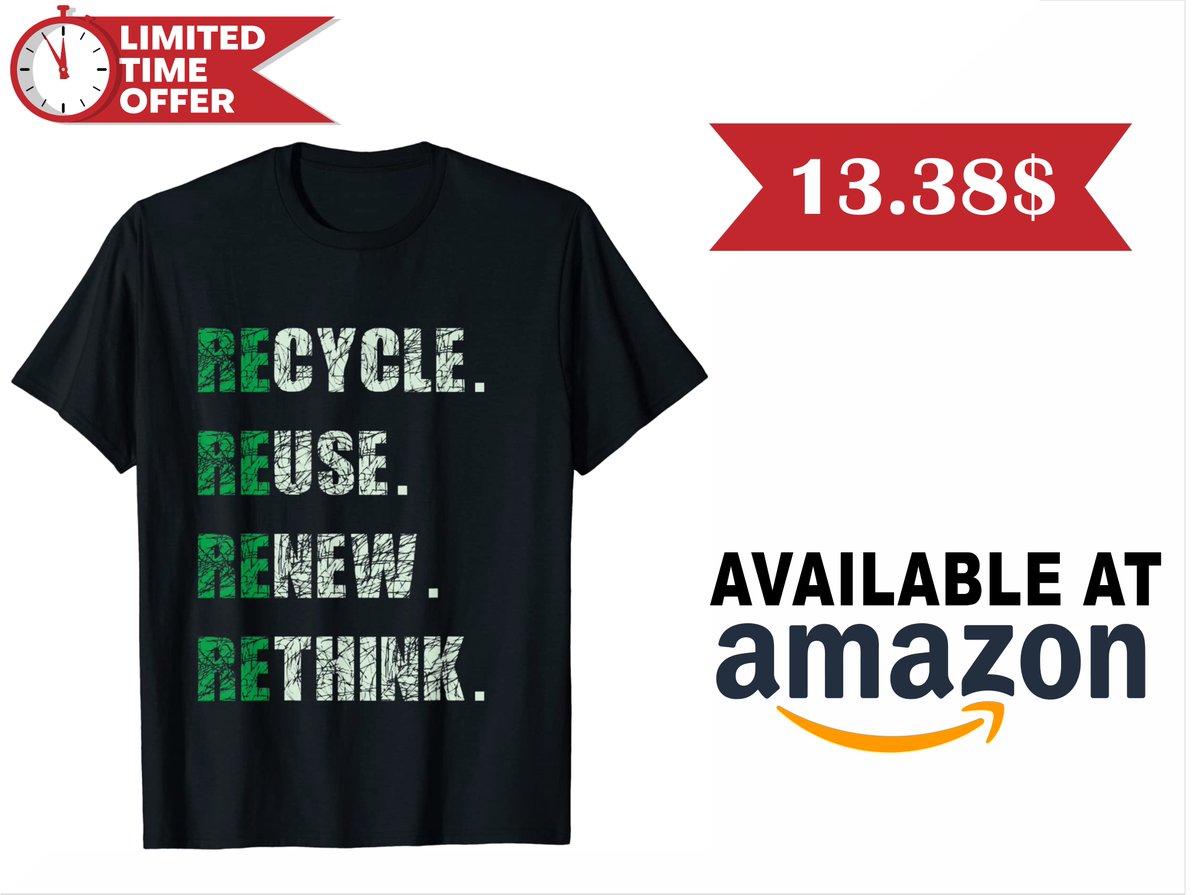 _reem_store's tweet photo. Recycle Reuse Renew Rethink Crisis Environmental Activism Earth Day 2023 T-Shirt
Link In Amazon : https://t.co/gi7vUtd8sw

#PowerGhost Nicki #PowerBookIIGhost Copied! #QueenRadio #PrincessDianaRemix Hawaiian Nani Doja Effie Lorenzo Lilo #fridaymorning #EarthDay2023 #EarthDay https://t.co/ScVCTC2n5k