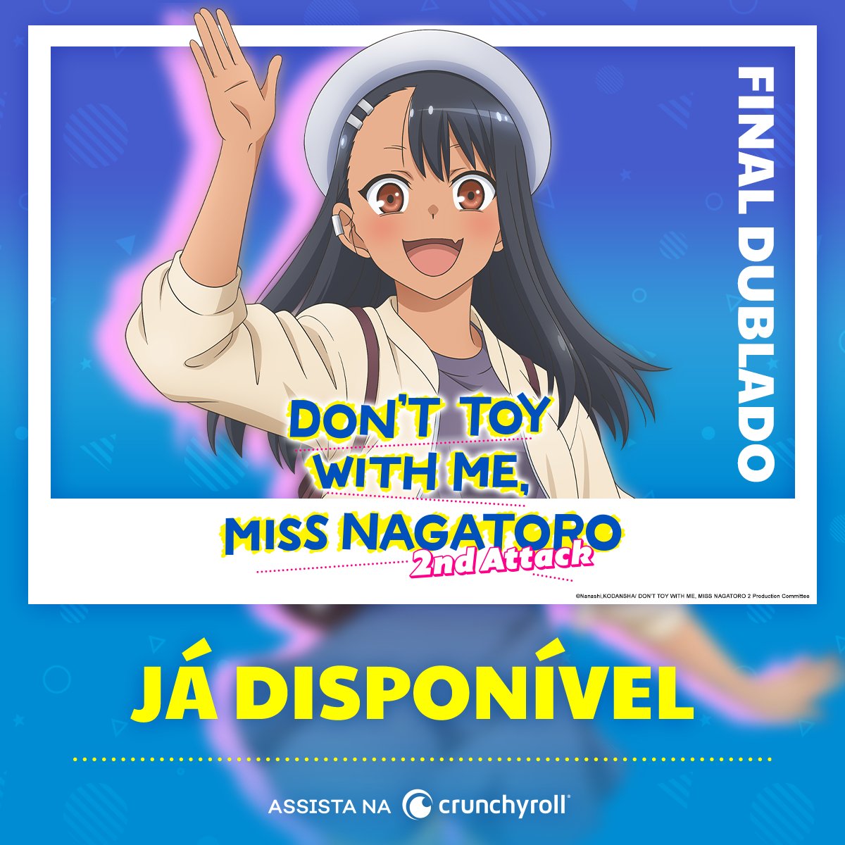 CONHEÇA OS DUBLADORES DE DON'T TOY WITH ME, MISS NAGATORO 