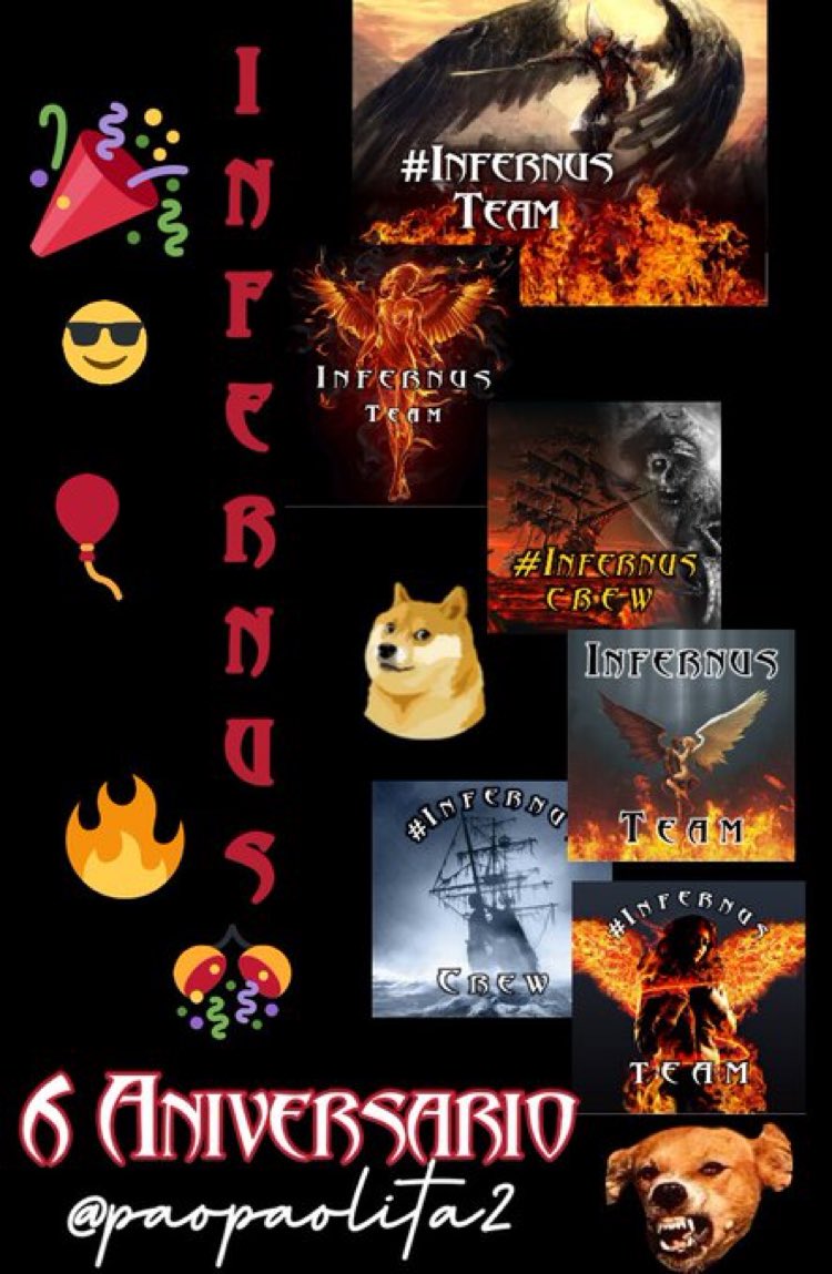GeorgeMtro's tweet photo. En el Team del Espacio deseamos felicitar a nuestros amigos de #InfernusTeam encabezados por @paopaolita2 por estos 6 años de vida. Sigan adelante uniendo y divirtiendo a la comunidad tuitera. https://t.co/AqRSWKcQrk