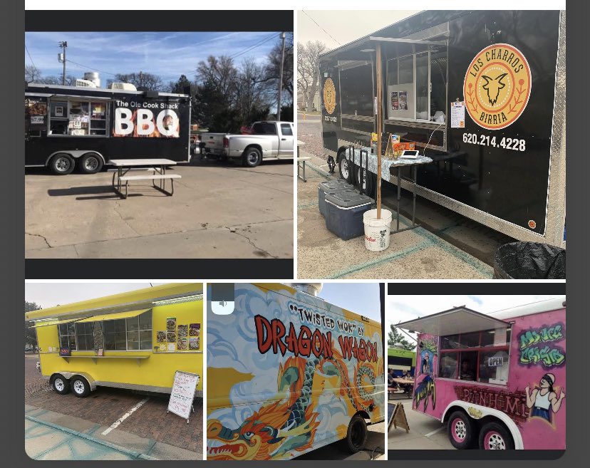 5 Food Trucks will be at Stevens Park in Downtown Garden City for Food Truck Friday!  Join us from 11am to 7pm!  The weather will be nice and the food will be great!  #downtowngc #foodtruckfriday #Friday