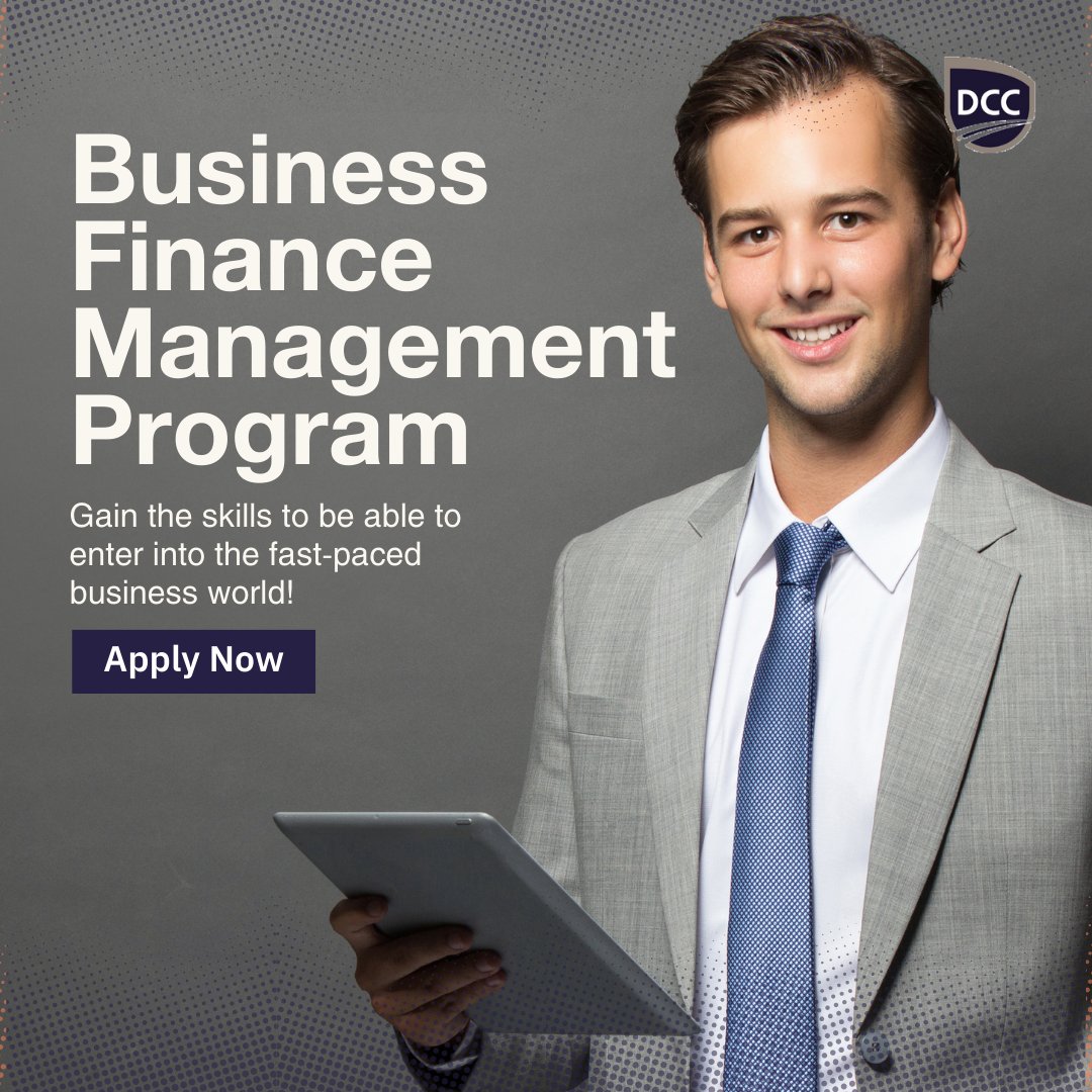 DiscCommCollege's tweet photo. What courses will you take through our new #Business Finance Management Program?
💼 Business Communications
💼 Excel for Accounting
💼 Manual Payroll
💼 Accounting Management
Apply today! Spots are limited: https://t.co/XwDVHC1c8X
#BusinessProgram https://t.co/B1YJM5sbw2