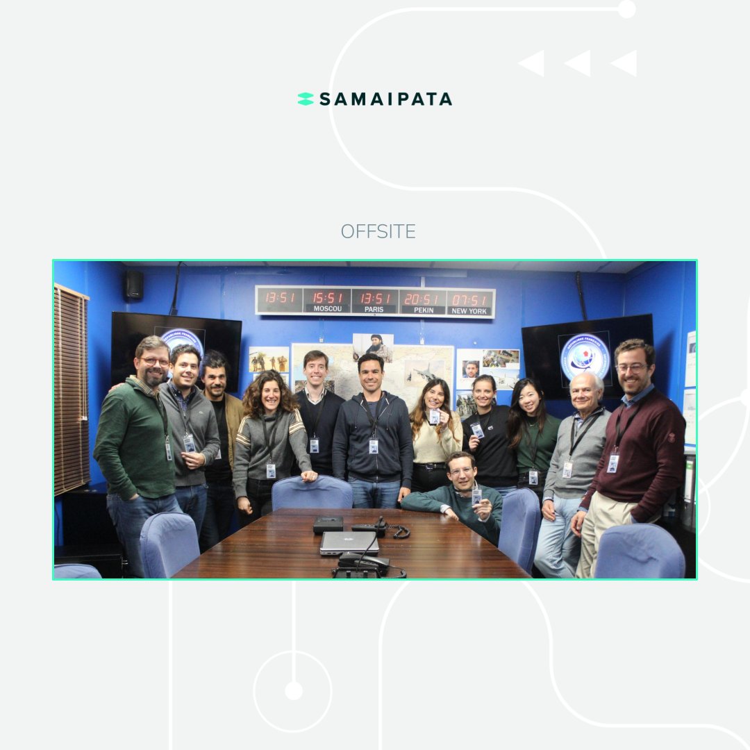 The @Samaipata team recently had a great offsite in Paris! As one of our main markets, it was the perfect place for us to come together and establish our strategy for Q2. We also enjoyed some team building activities like the famous escape room Le Bureau des Légendes 👇