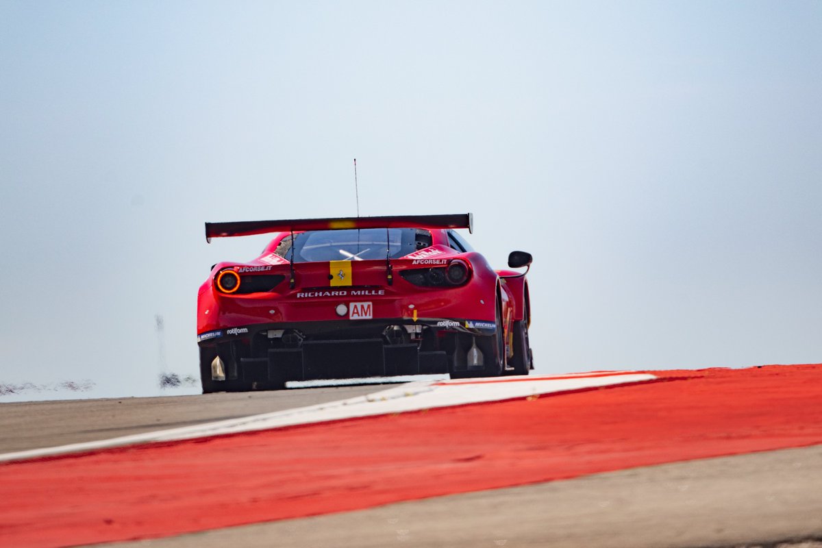 Here we are 🇵🇹 👋

Friday’s morning action in 📸 📸 from this second <a href="/FIAWEC/">FIA World Endurance Championship</a> round at <a href="/AIAPortimao/">Autódromo Internacional do Algarve</a>! 

<a href="/AFCorse/">AF Corse</a> <a href="/kessel_ch/">KESSEL</a> #Ferrari488GTE #FerrariCompetizioniGT #FerrariRaces