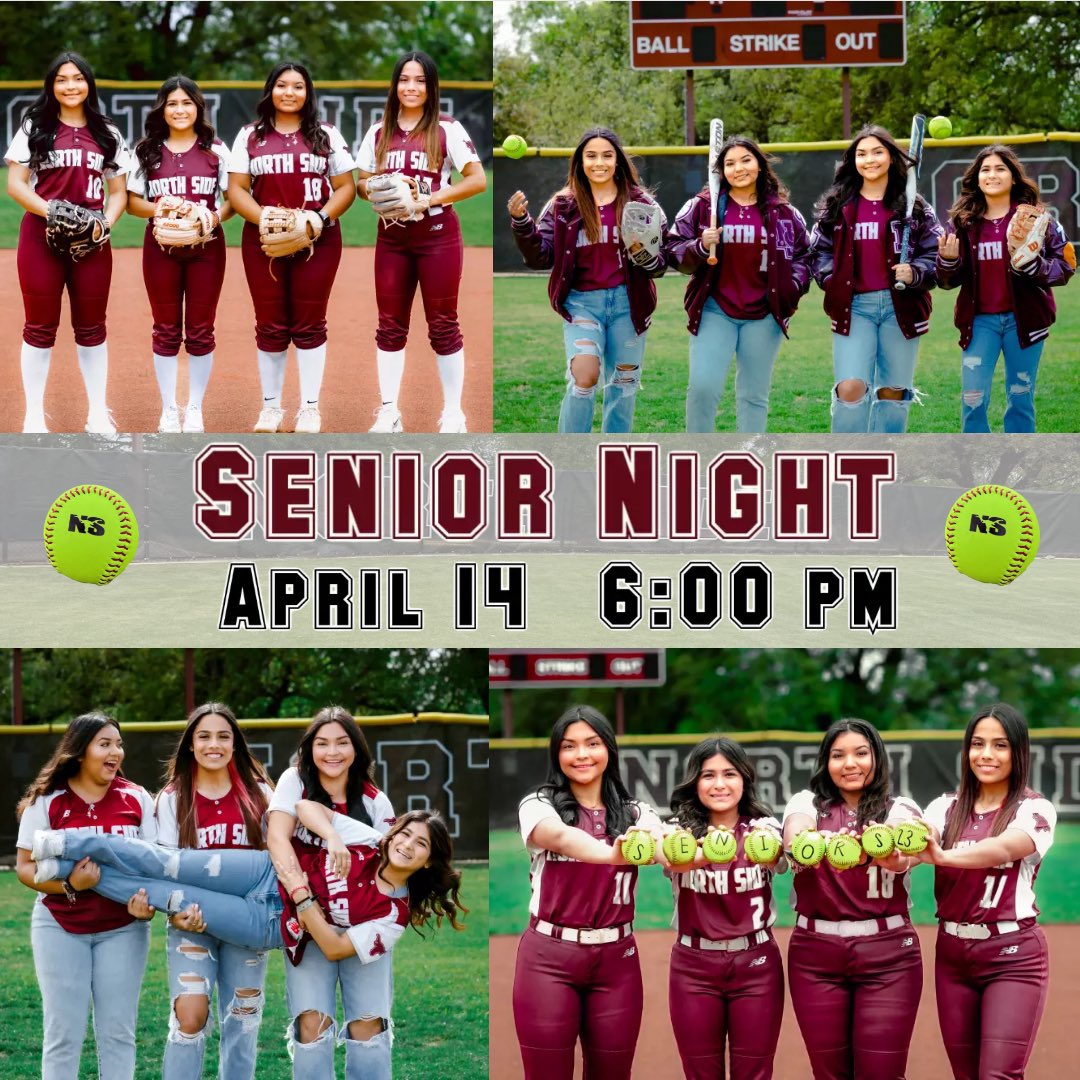 It’s Game Day &amp; Senior Night! Come out and cheer on our Steers as they continue the battle to stay in 1st place. Help us honor our seniors before the game! Steers Up! 🤘🏽🥎