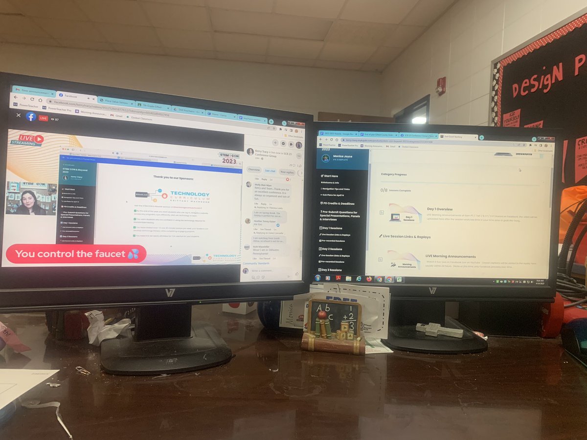 Attending the best virtual Stem conference. #stemconbeyond