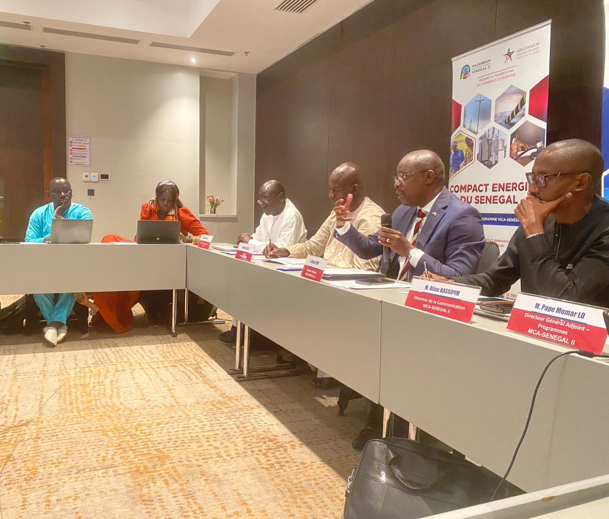 jannotmalou's tweet image. Le Collectif des journalistes économiques du Sénégal ont doit ce vendredi 14 avril, à Dakar à un atelier de renforcement de capacités sur le Compact Énergie du Millennium Challenge Account. Un atelier interactif très soutenu pour une meilleure appréhension dudit compact ll.