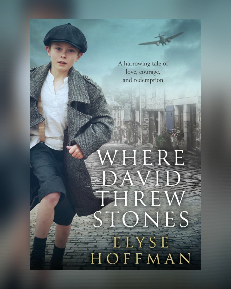 KBookishlife's tweet photo. A completely new take on a WW11 era read, jumping between 1940s and 1960s with a mix of time travel, it is like Morris Gleitzman sprinkled with Stephen King. A harrowing, but wonderful story. #wheredavidthrewstones #elysehoffman @HenryRoiPR https://t.co/7u1mCtISou