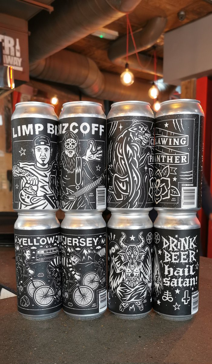 🤘🖤Ready to rock out with Black Iris?! 👨‍🎤👩‍🎤

We've got a range of tinnies from the metal crew up in Nottingham. Get em quick - they're flying out the pub!