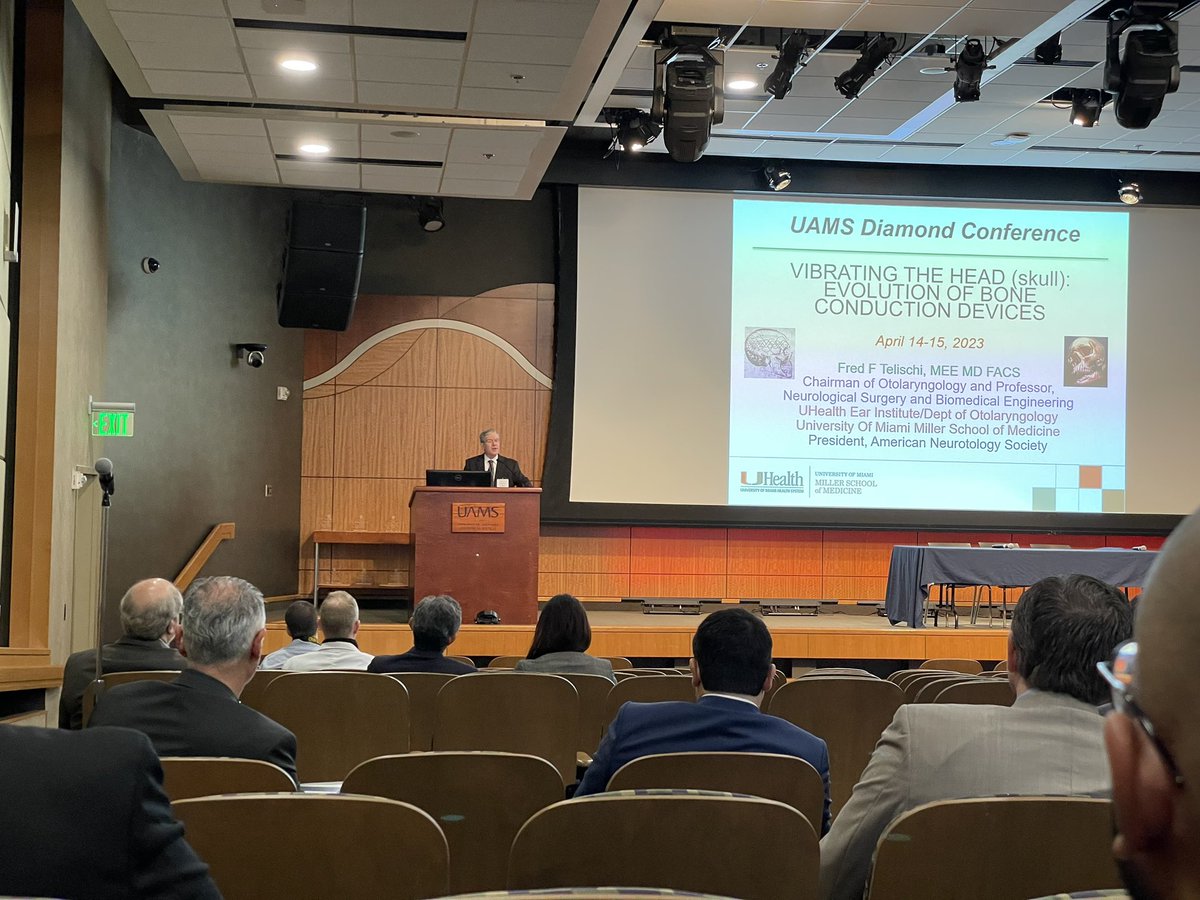 Kickstarting the Diamond Conference 2023 with the pioneers in the field! #uamsent #diamondconference #otolaryngology