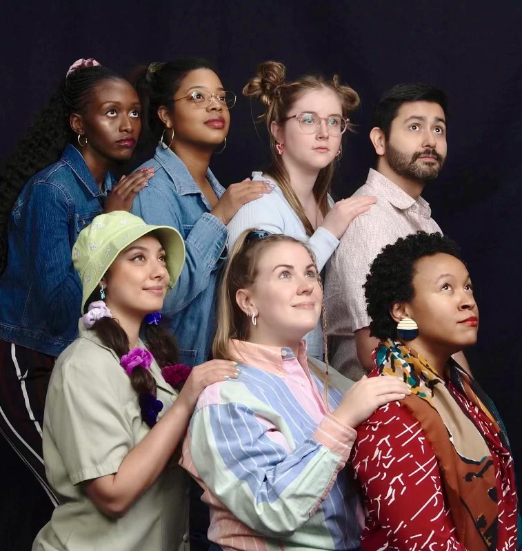 RheaBEubanks's tweet photo. These pics are too good not to share! Our OBGYN residency lets each class have a day off and we as the PGY-3s decided to do a 90s awkward photo shoot! So fun! I can’t wait to be chiefs with this amazing group of doctors providing excellent care for women! @UCincyMedicine https://t.co/SNKHPqgACx