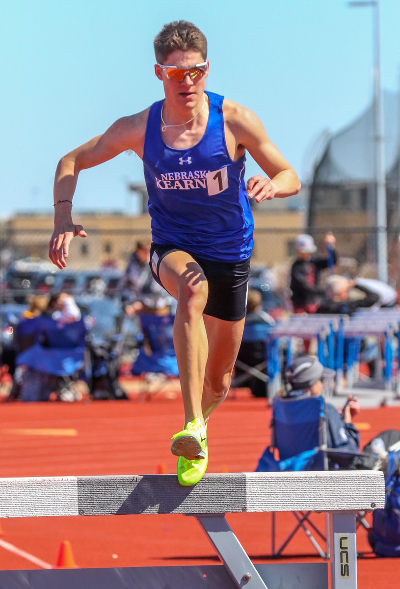 Congrats to Ben Arens who, late last night in California, broke a 27-year old school-record in the steeple by running an 8:47.15!! The time bests the old mark by four seconds &amp; allowed him to finish 9th out of 132 @UNK_Track #LopesUp finishedresults.trackscoreboard.com/meets/10940/ev…