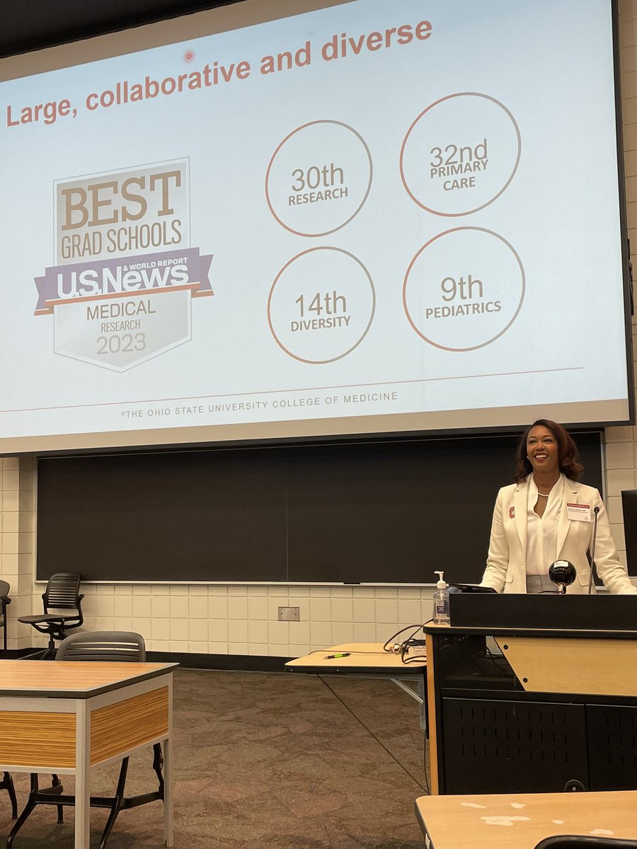 OhioStateMed's tweet photo. Second Look gives accepted applicants a chance to learn more about @OhioStateMed and life in Columbus. In-person for the first time since 2020! Can you feel the #BuckeyeSpirirt?
#OSUCOM #SecondLookWeekend https://t.co/7i2gaeF7OG