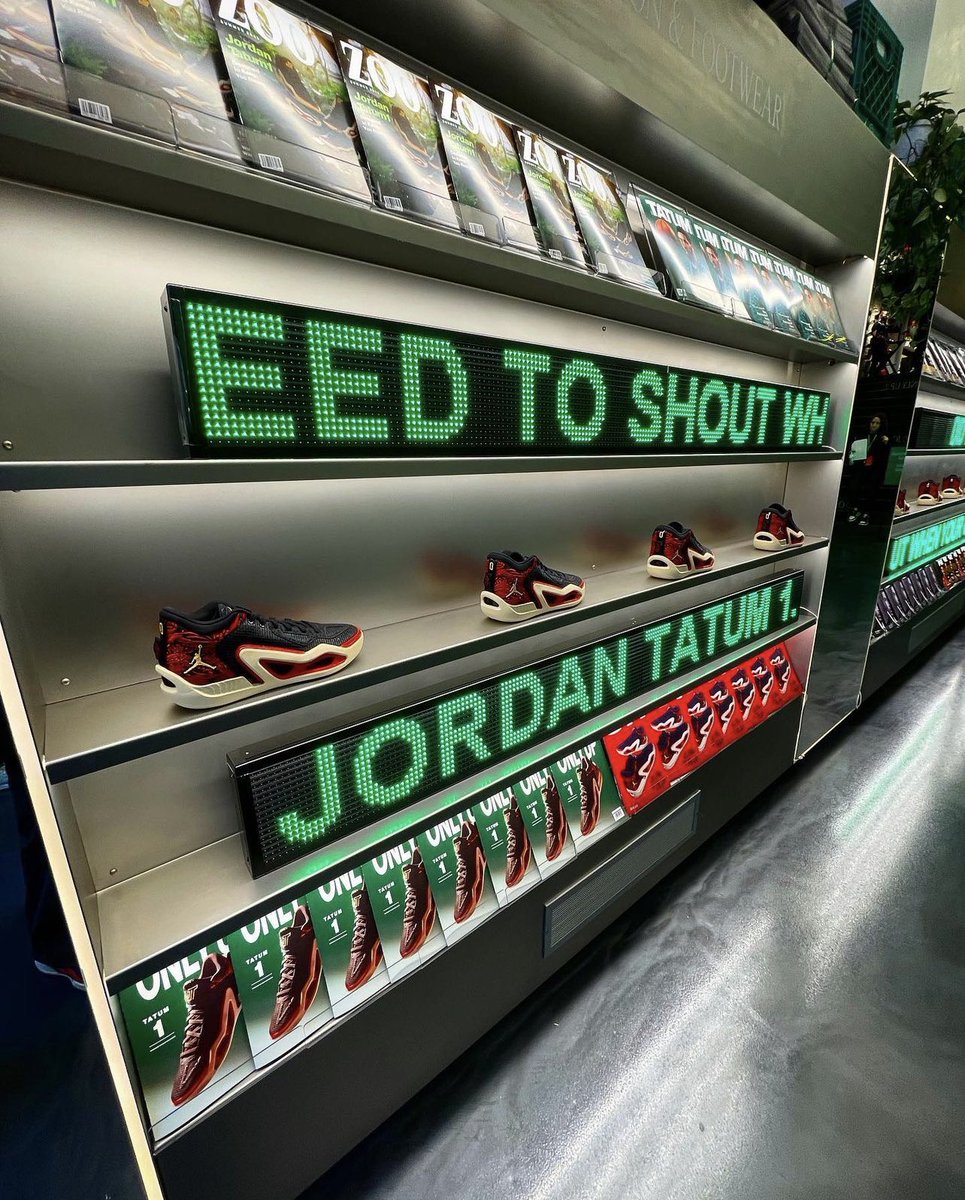 Jamiersen's tweet photo. Thank you to @Jumpman23 for having me out to Boston to host Day 1 of the Launch of the @jaytatum0 signature shoe the ‘Tatum 1’! 🔥

A full circle moment for me. 💫 I used to be the person putting these events together, and suggesting talent. Now able to be the Talent. God is good https://t.co/o1d2VtU9mK